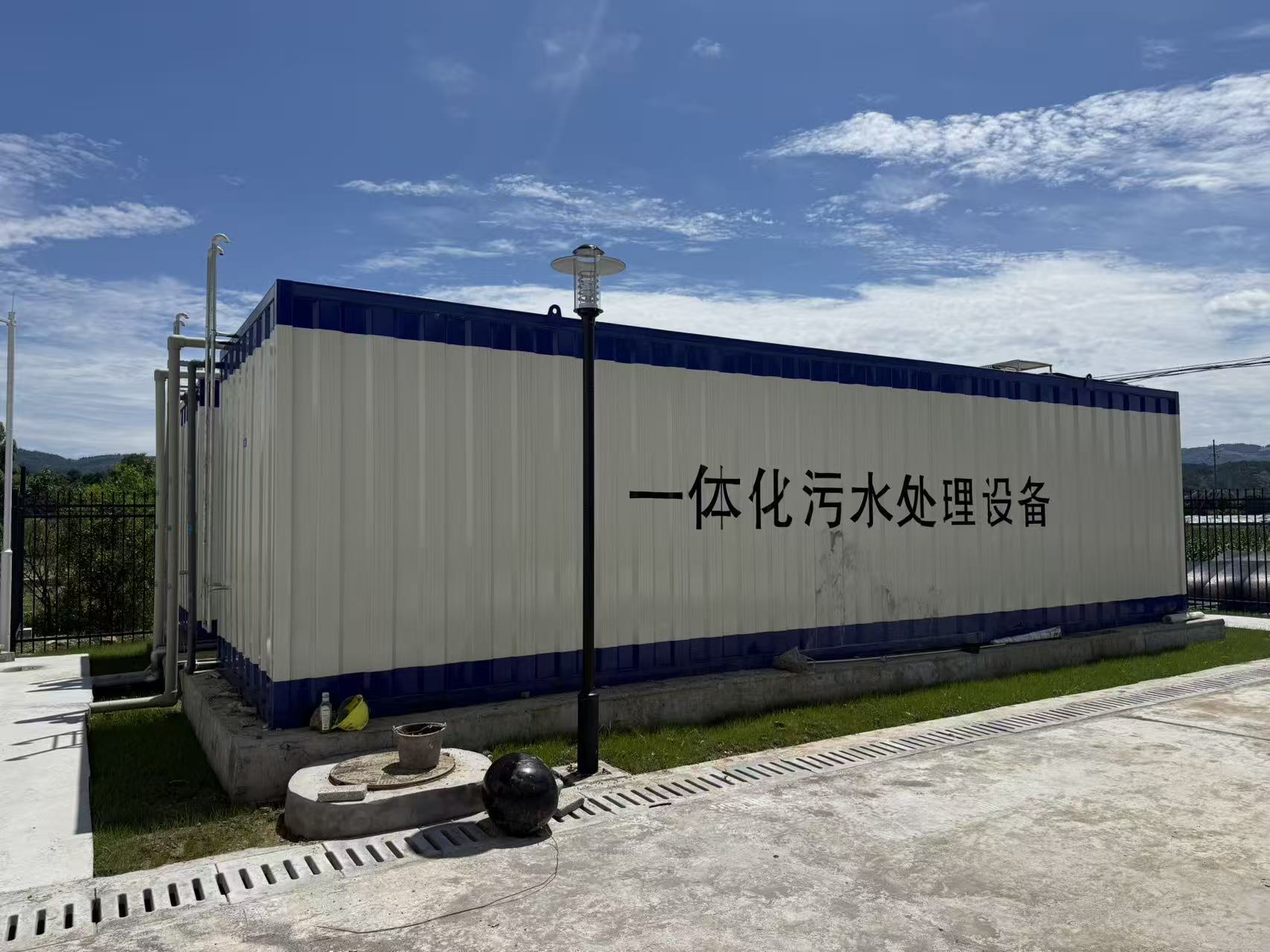 集裝箱式一體化汙水處理設備｜張家界澧水流域項目實景產品介（jiè）紹